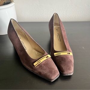 🪩 ST JOHN | Square Toe Mini Heels 🪩